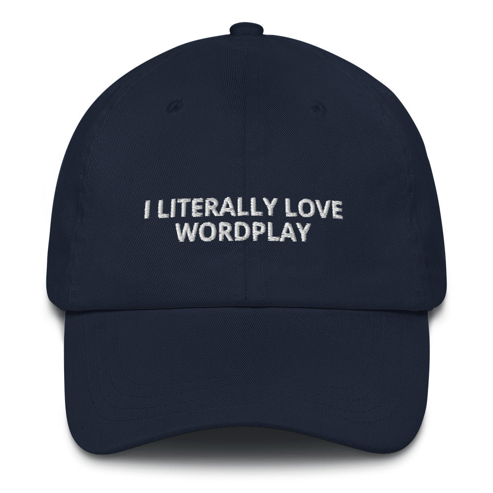 I Literally Love Wordplay - Hat - Unminced Words