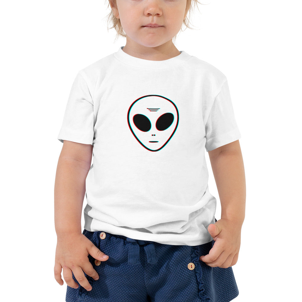 Alien Head - Toddler Short Sleeve Tee