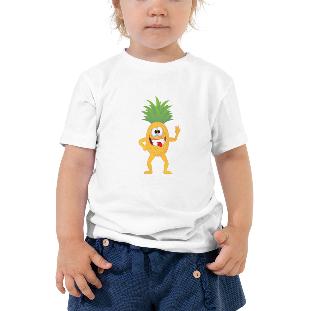 Pineapple Pete - Toddler Short Sleeve Tee - Unminced Words