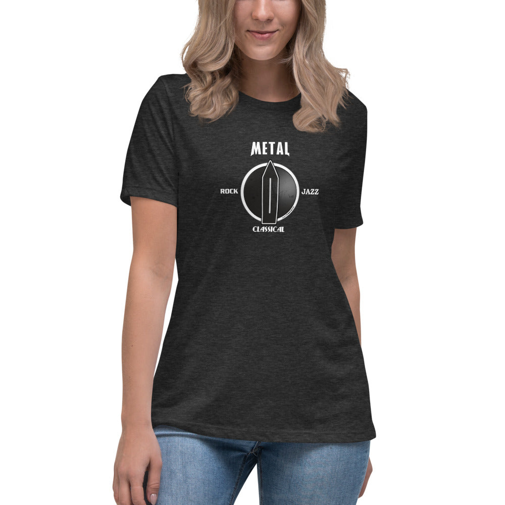 Metal - Woman's Relaxed T-Shirt - Unminced Words
