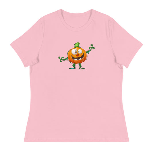 Pumpkin Paul - Women's Relaxed T-Shirt - Unminced Words