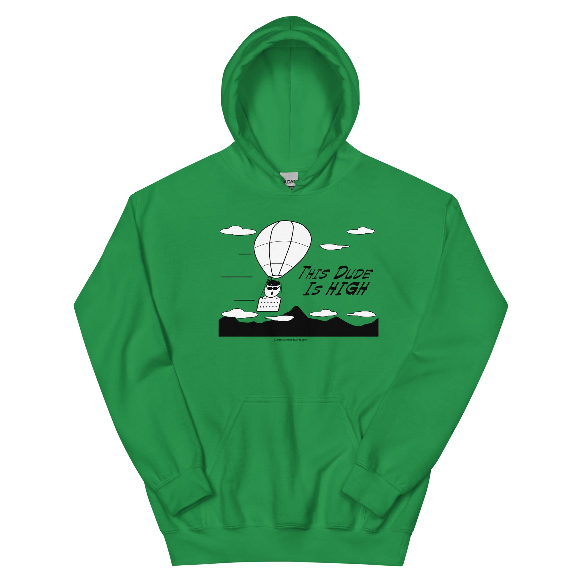 This Dude is High - Hoodie - Unminced Words