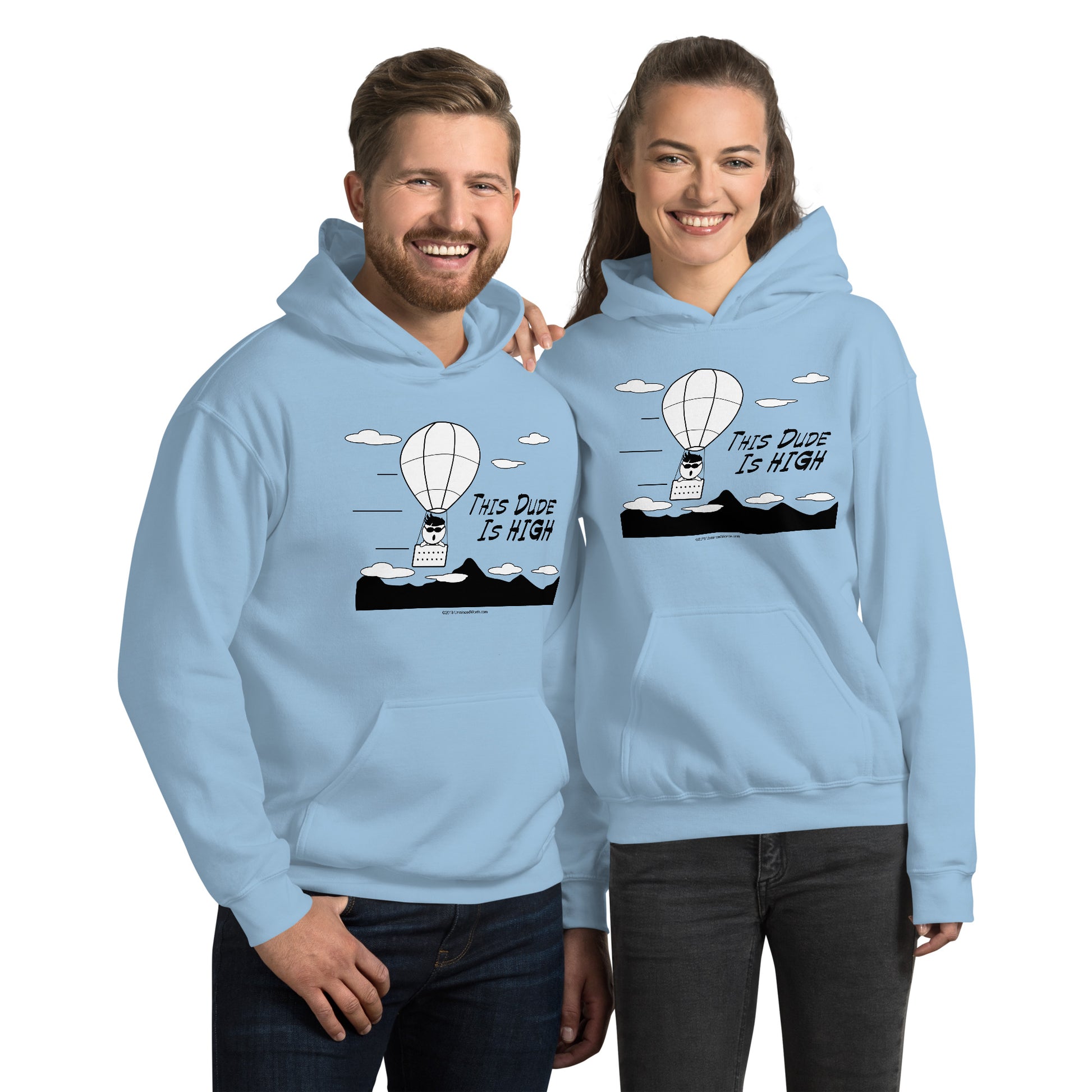 This Dude is High - Hoodie - Unminced Words