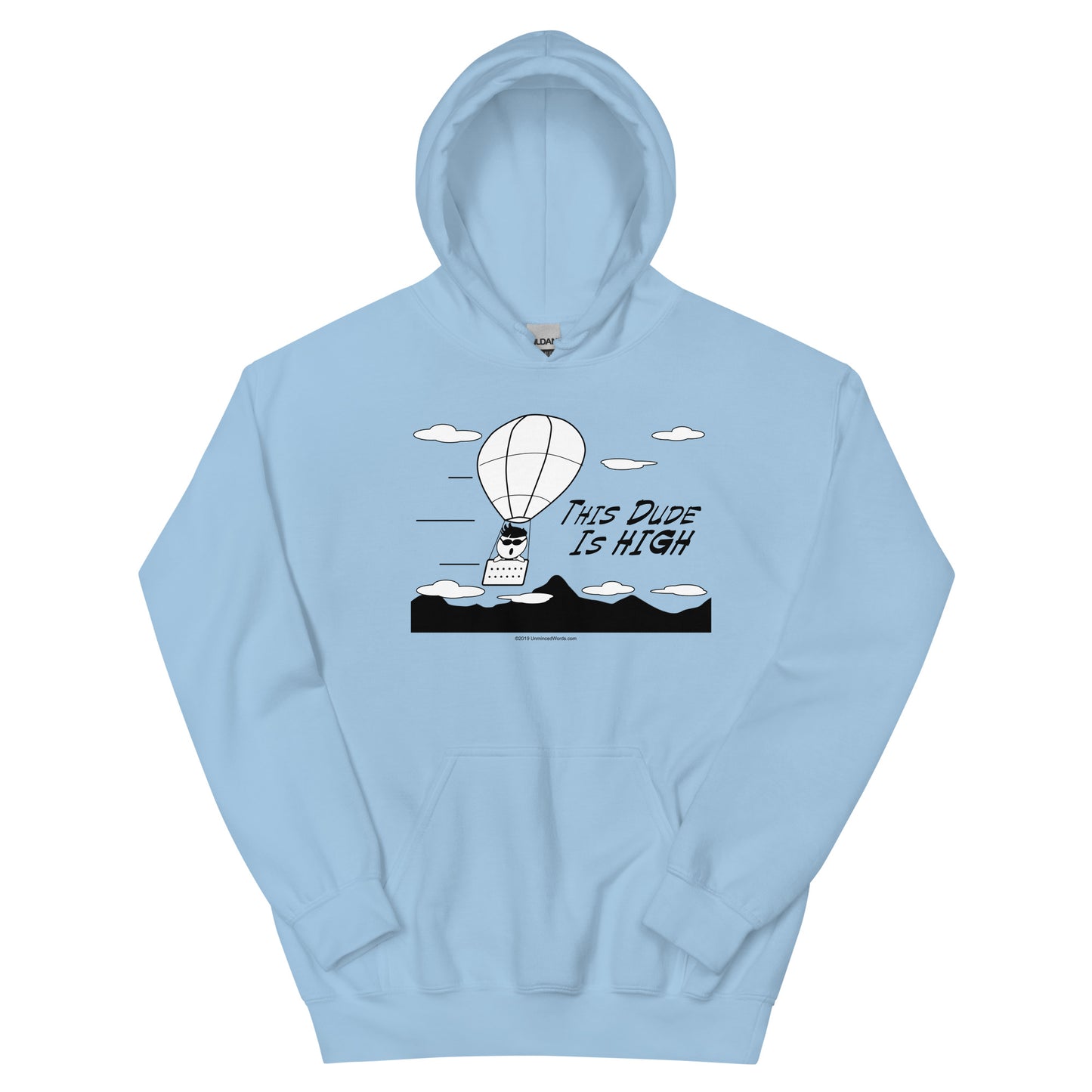 This Dude is High - Hoodie - Unminced Words