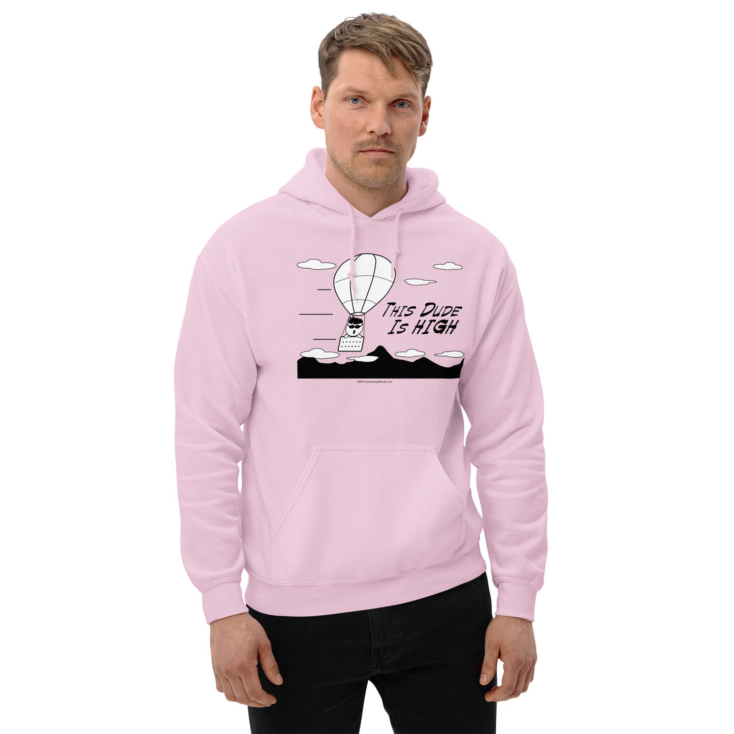 This Dude is High - Hoodie - Unminced Words