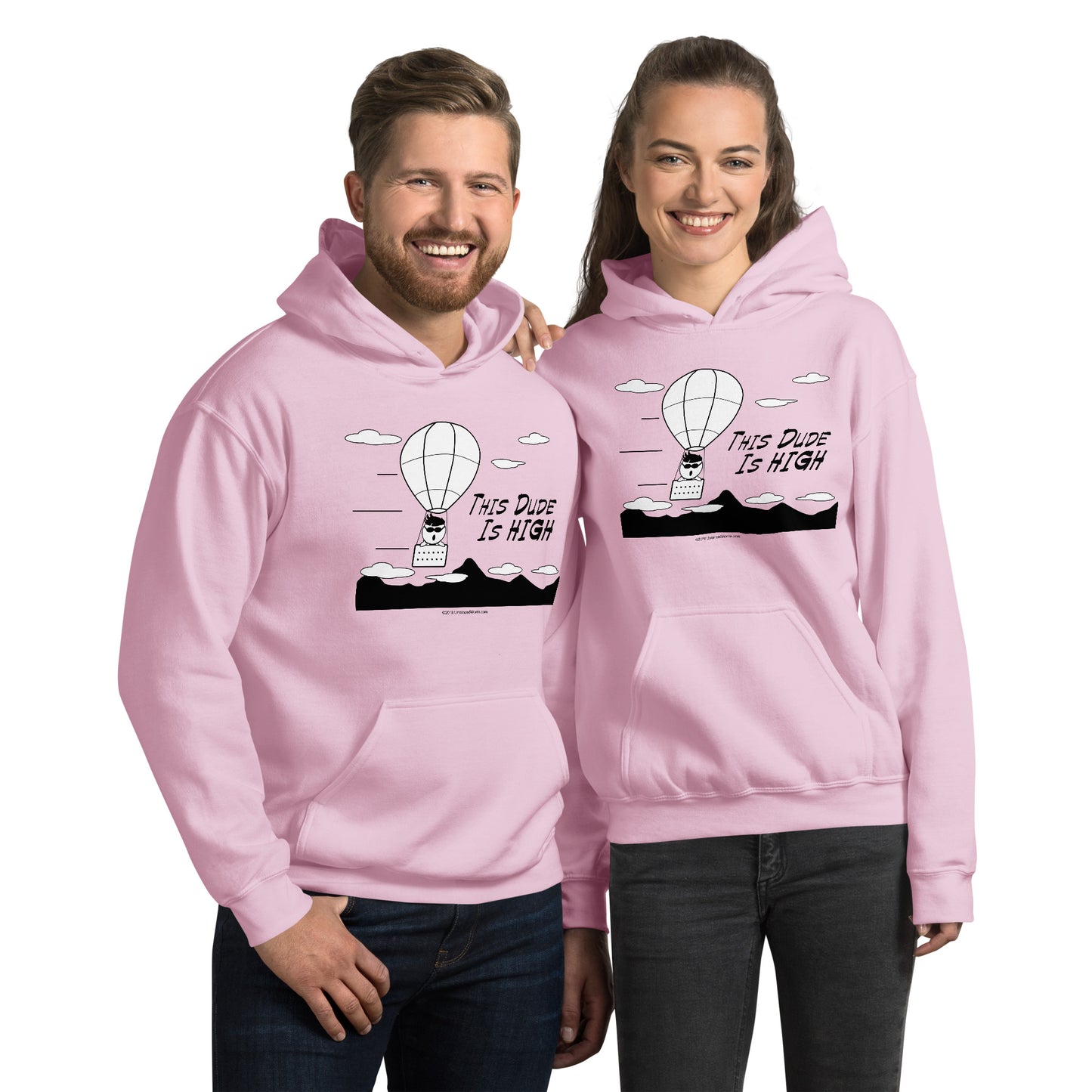 This Dude is High - Hoodie - Unminced Words