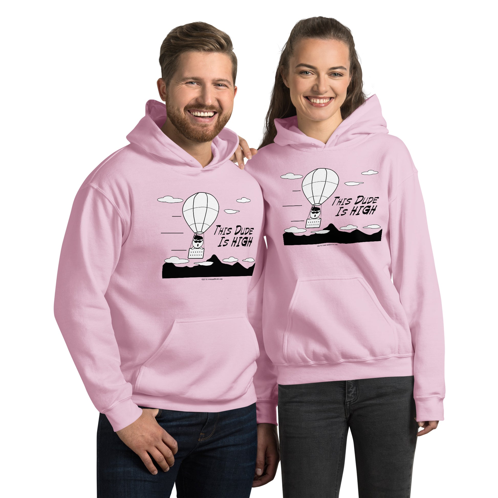 This Dude is High - Hoodie - Unminced Words