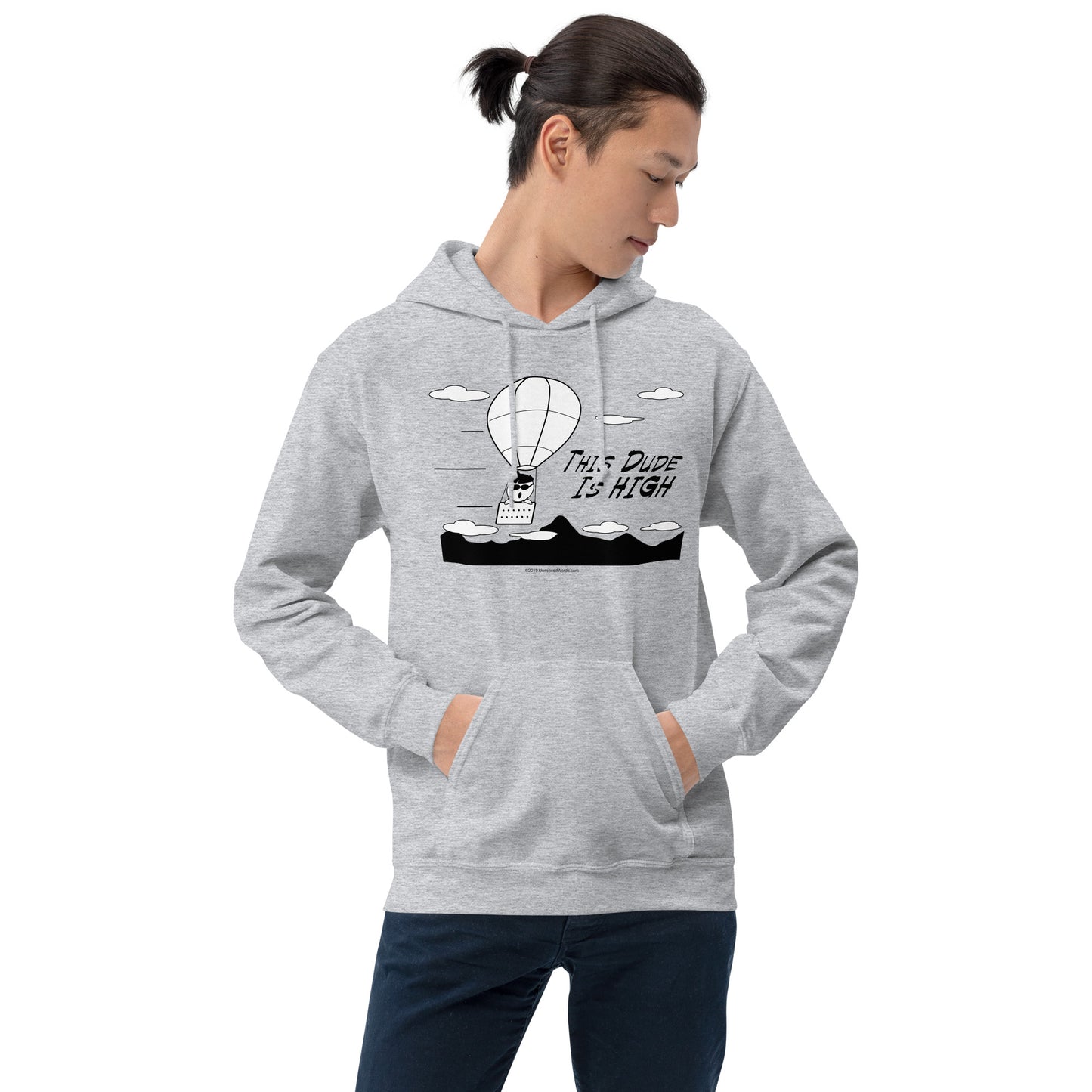 This Dude is High - Hoodie - Unminced Words
