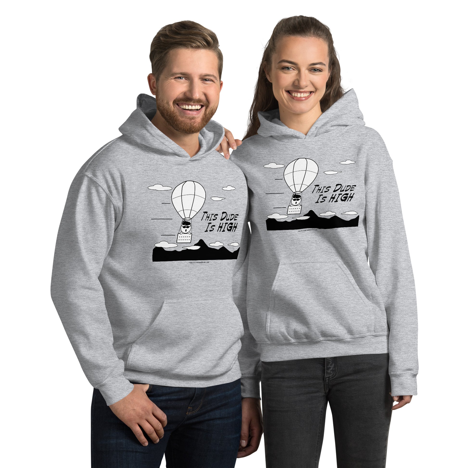This Dude is High - Hoodie - Unminced Words