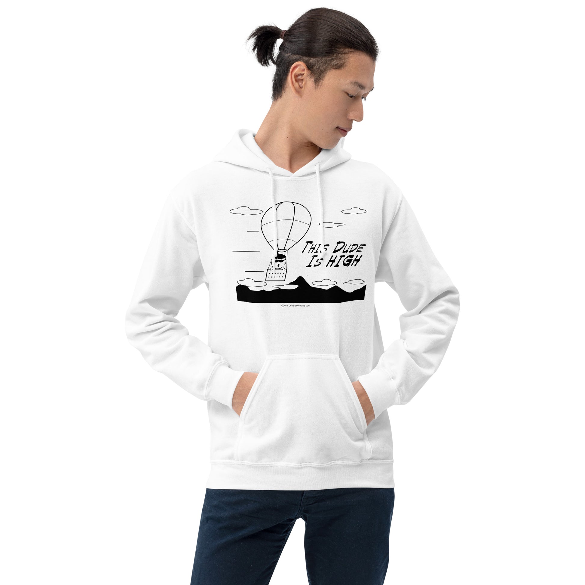 This Dude is High - Hoodie - Unminced Words