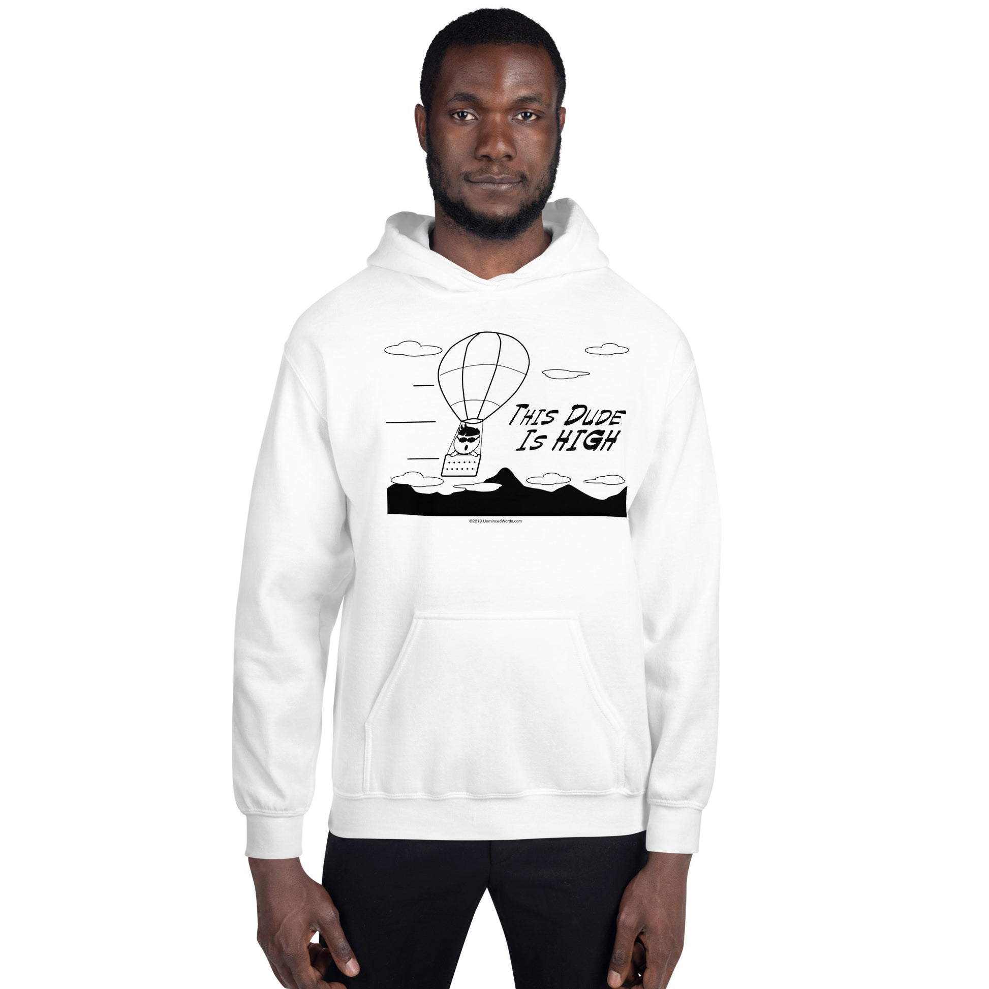 This Dude is High - Hoodie - Unminced Words