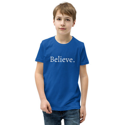 Believe - Youth Short Sleeve T-Shirt