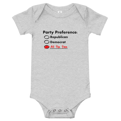 Party Preference - Onesie - Unminced Words
