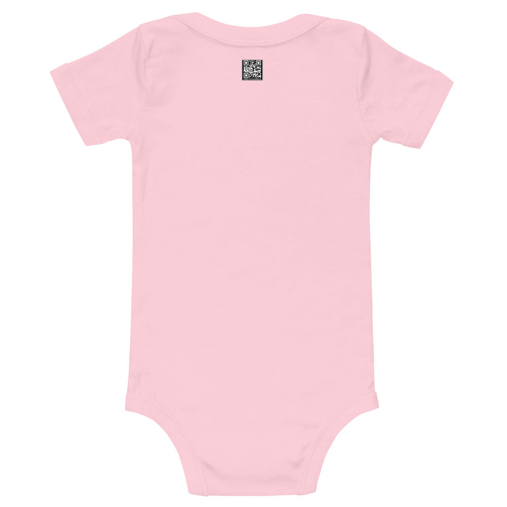 Peanut Butter & Jelly Time - Baby short sleeve one piece - Unminced Words