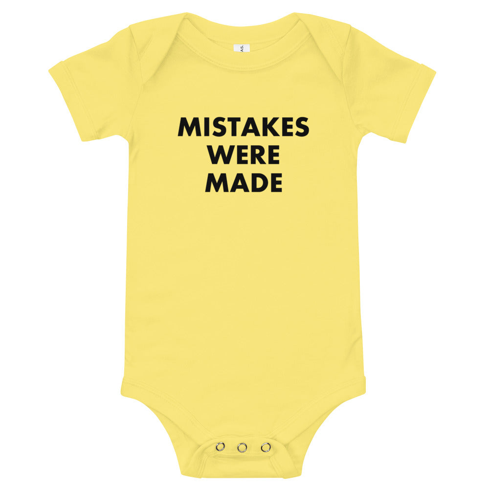 Mistakes Were Made - Onesie - Unminced Words