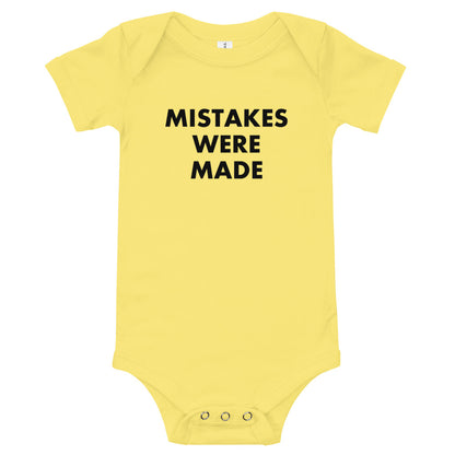 Mistakes Were Made - Onesie - Unminced Words