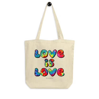 Love is Love - Eco Tote Bag - Unminced Words