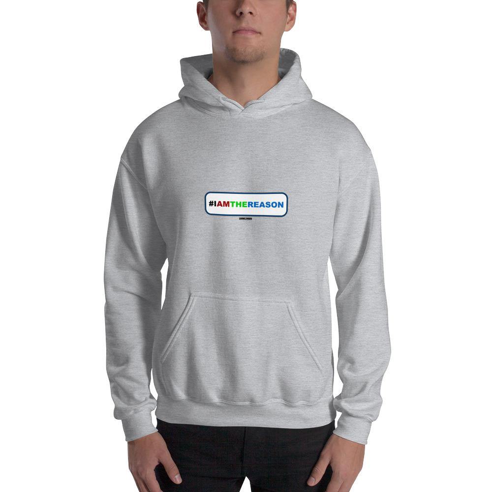 #IAMTHEREASON - Men's Hooded Sweatshirt - Unminced Words