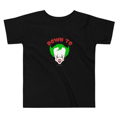 Down To Clown - Toddler Short Sleeve Tee - Unminced Words