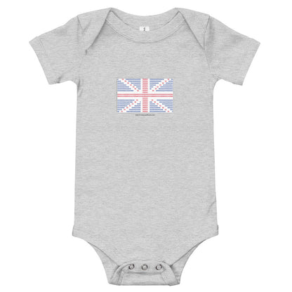 Union Flag ASCII - Onesie - Unminced Words