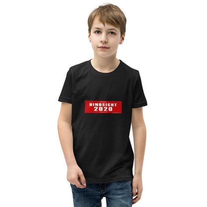 Hindsight Red - Youth Short Sleeve T-Shirt - Unminced Words