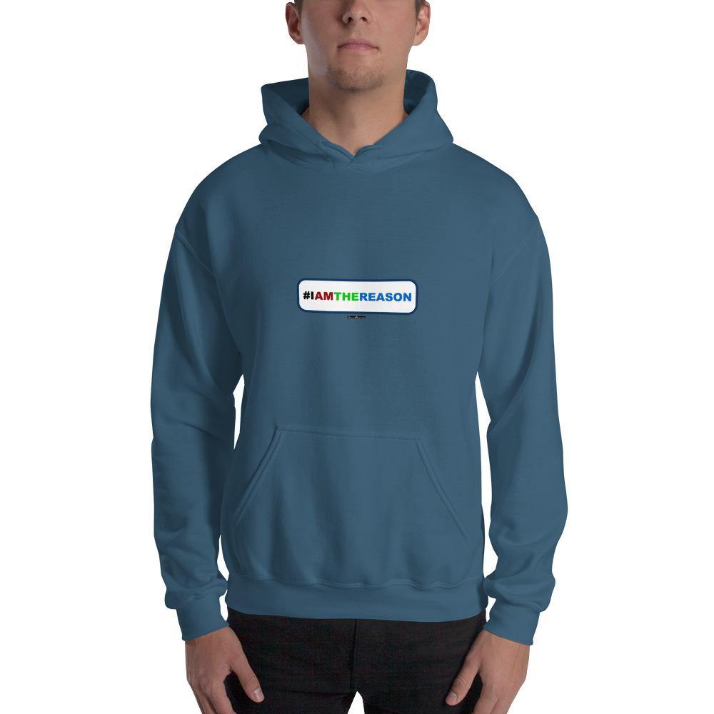 #IAMTHEREASON - Men's Hooded Sweatshirt - Unminced Words