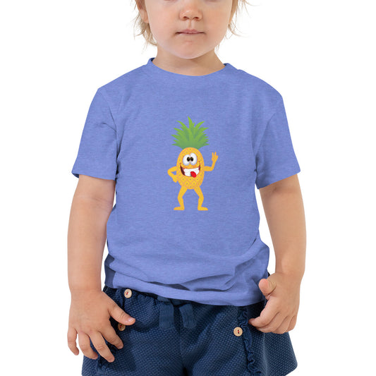 Pineapple Pete - Toddler Short Sleeve Tee - Unminced Words