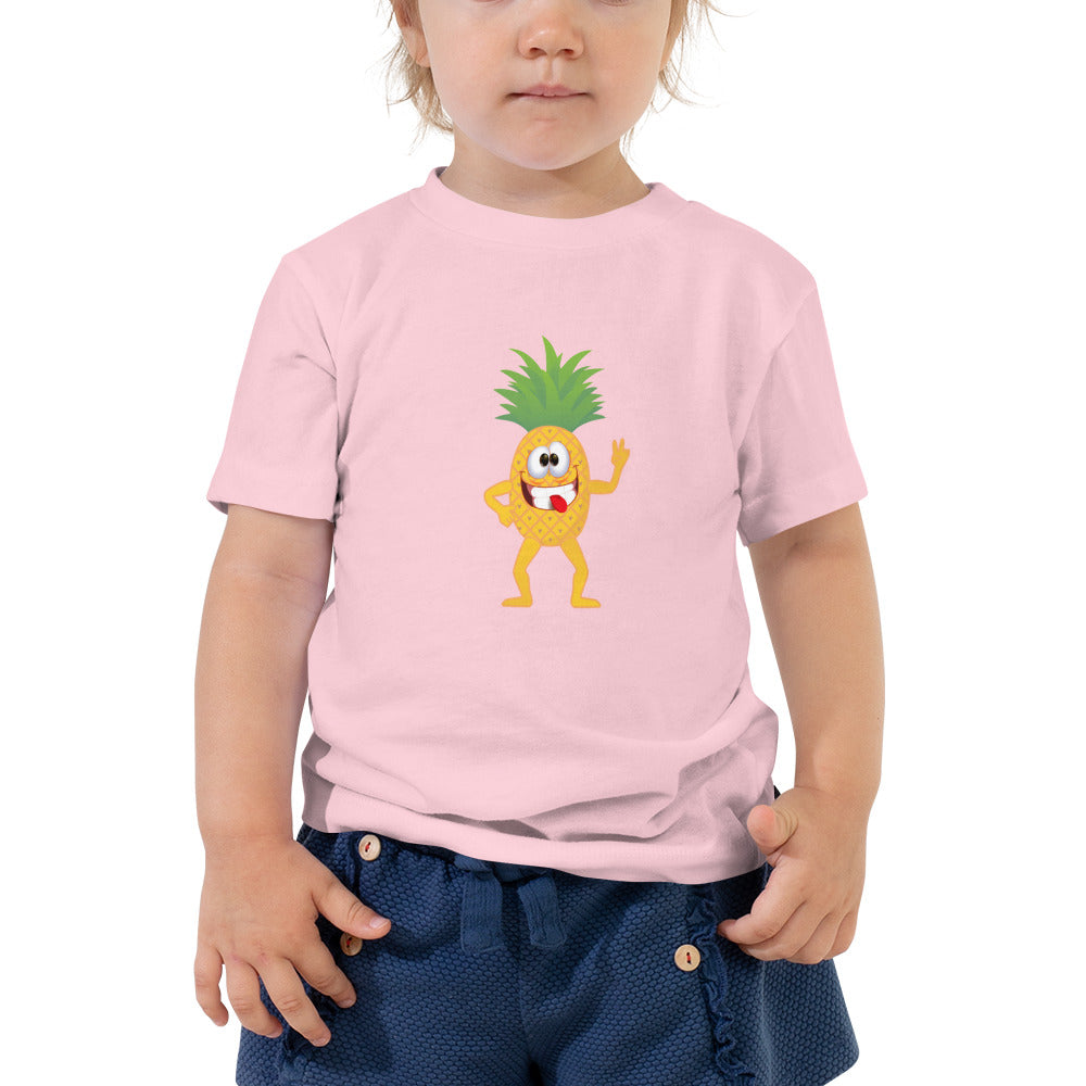 Pineapple Pete - Toddler Short Sleeve Tee - Unminced Words