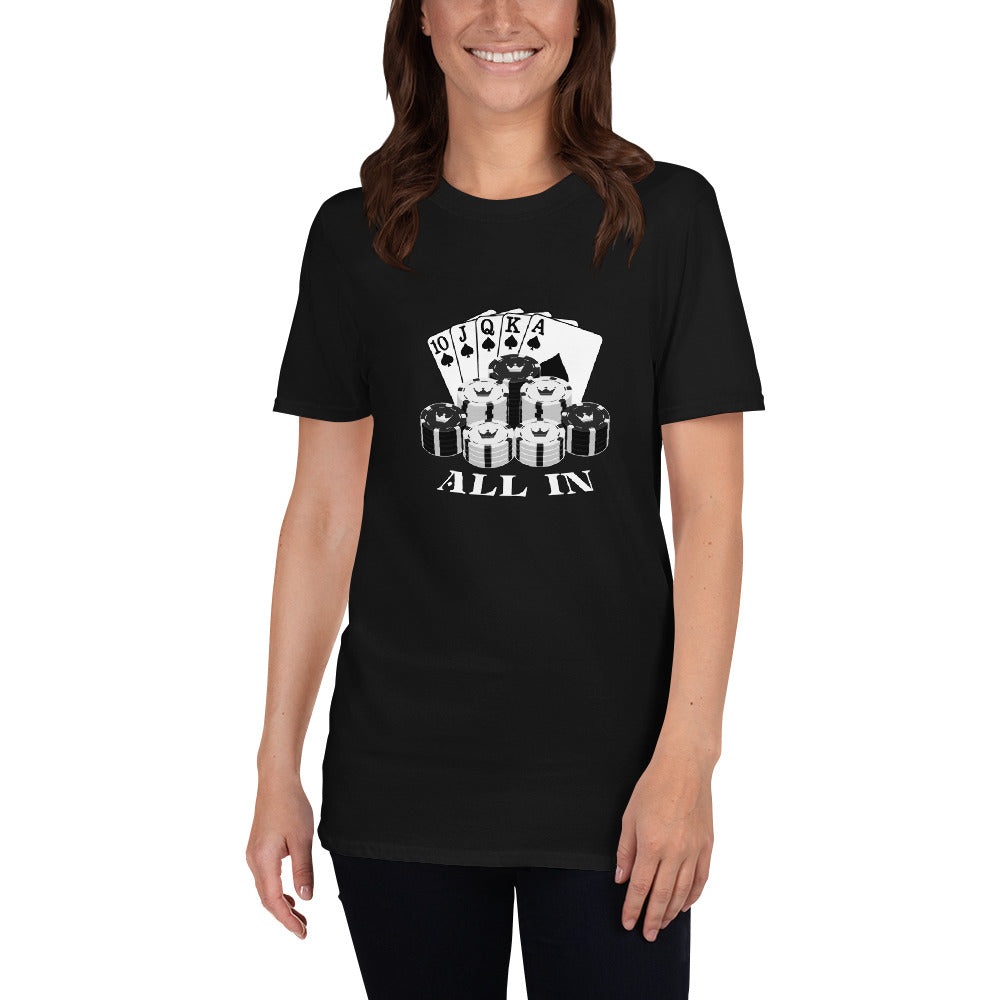 All In - Short-Sleeve T-Shirt - Unminced Words