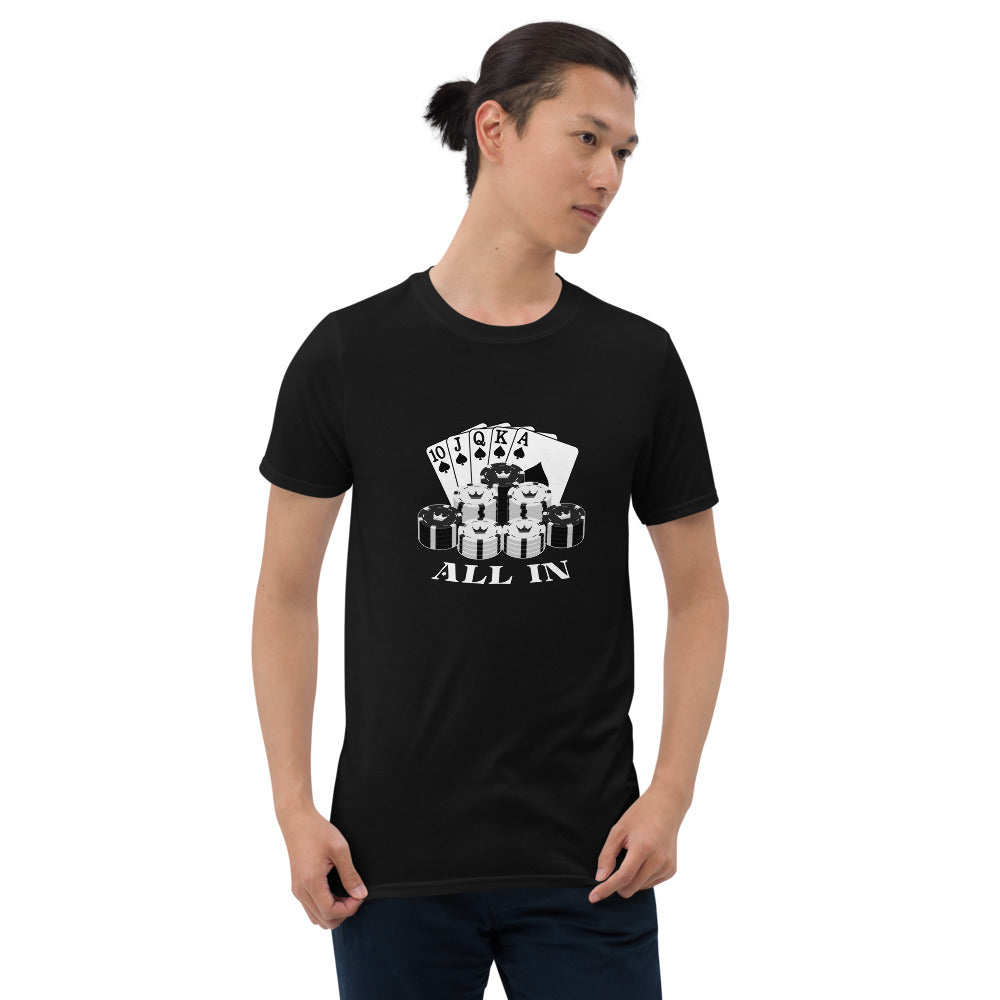 All In - Short-Sleeve T-Shirt - Unminced Words