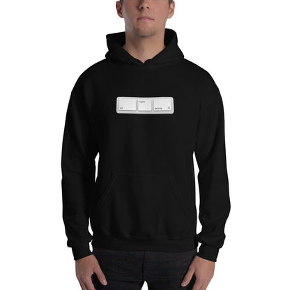 Alt Right Delete - Hoodie - Unminced Words