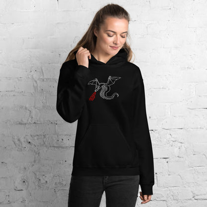 DRAGON - Hooded Sweatshirt - Unminced Words