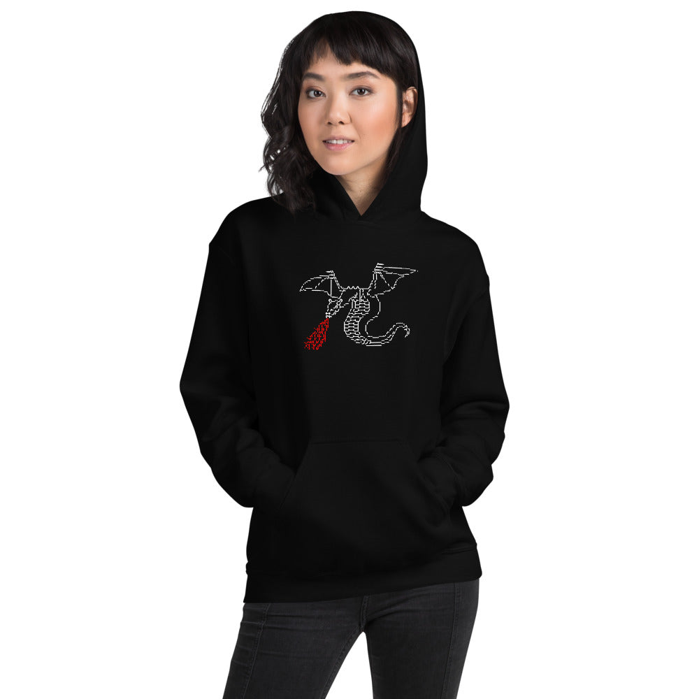 DRAGON - Hooded Sweatshirt - Unminced Words