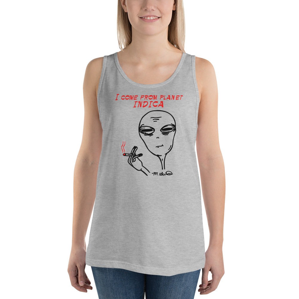 Planet Indica - Tank Top - Unminced Words
