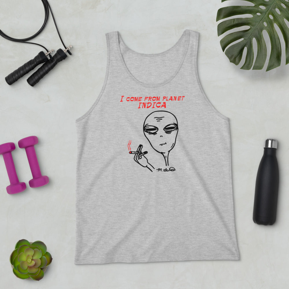 Planet Indica - Tank Top - Unminced Words