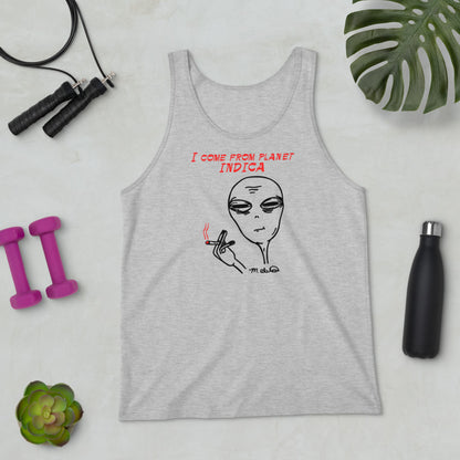 Planet Indica - Tank Top - Unminced Words