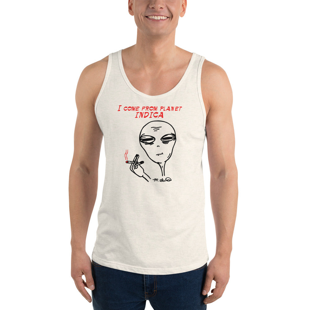 Planet Indica - Tank Top - Unminced Words