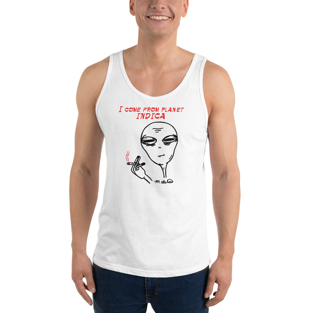Planet Indica - Tank Top - Unminced Words