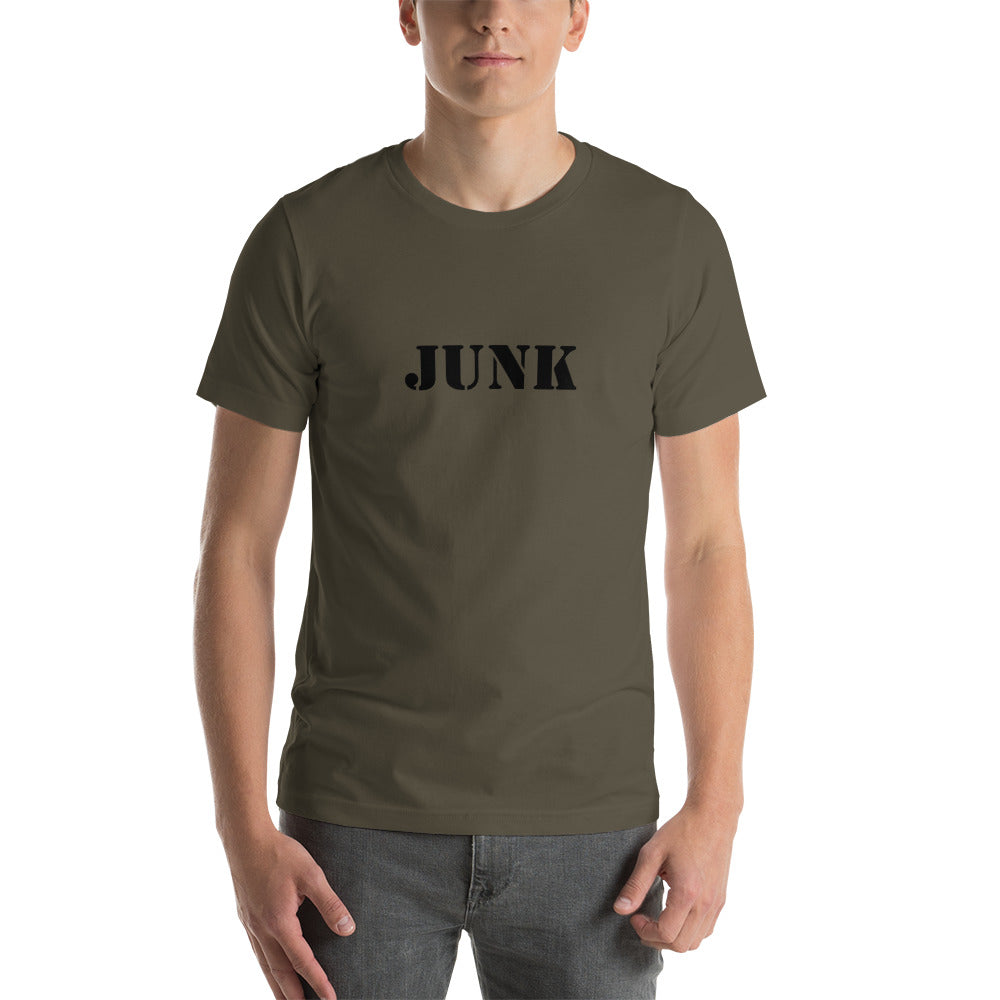 JUNK - Short-Sleeve Unisex T-Shirt - Unminced Words