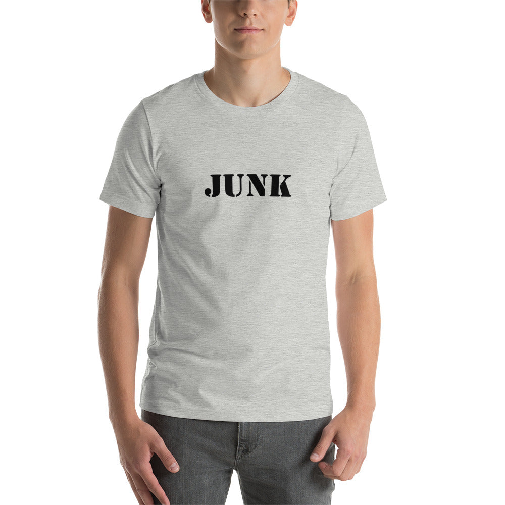 JUNK - Short-Sleeve Unisex T-Shirt - Unminced Words