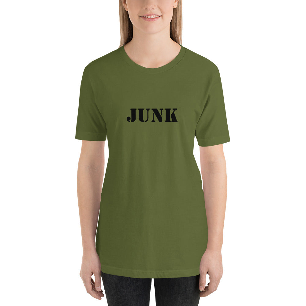 JUNK - Short-Sleeve Unisex T-Shirt - Unminced Words