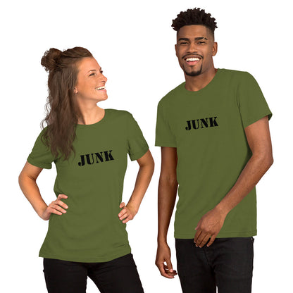JUNK - Short-Sleeve Unisex T-Shirt - Unminced Words