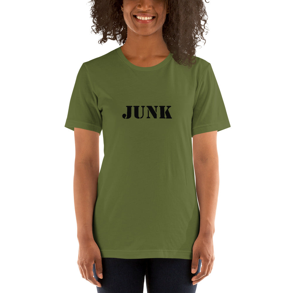 JUNK - Short-Sleeve Unisex T-Shirt - Unminced Words