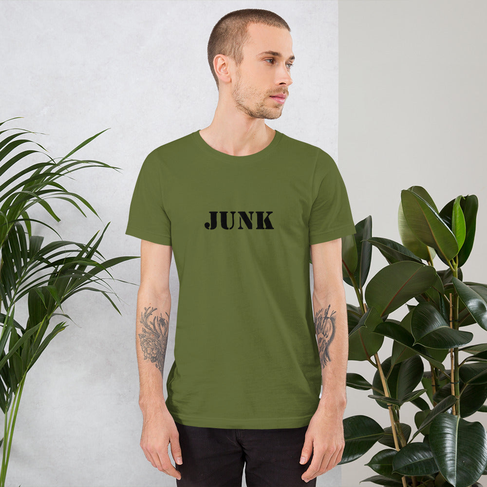JUNK - Short-Sleeve Unisex T-Shirt - Unminced Words
