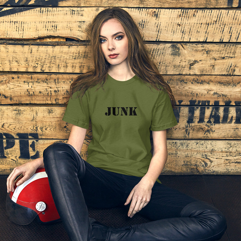 JUNK - Short-Sleeve Unisex T-Shirt - Unminced Words