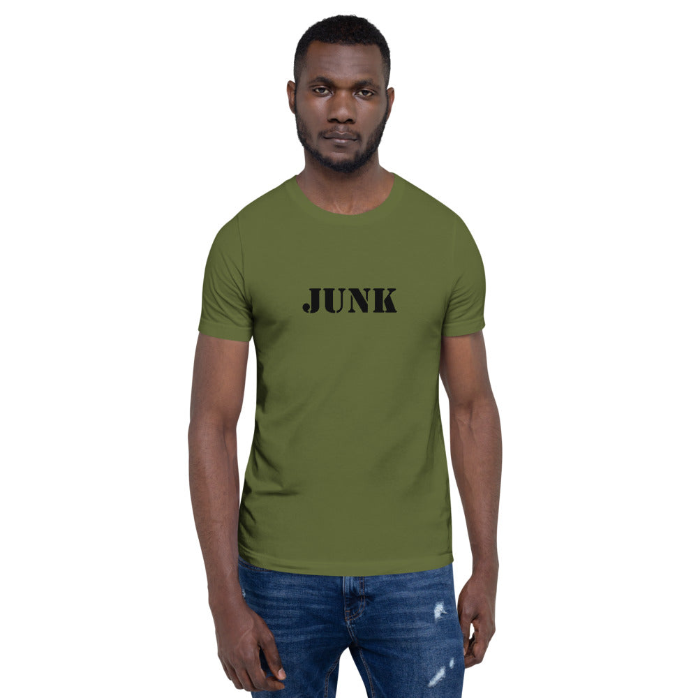 JUNK - Short-Sleeve Unisex T-Shirt - Unminced Words