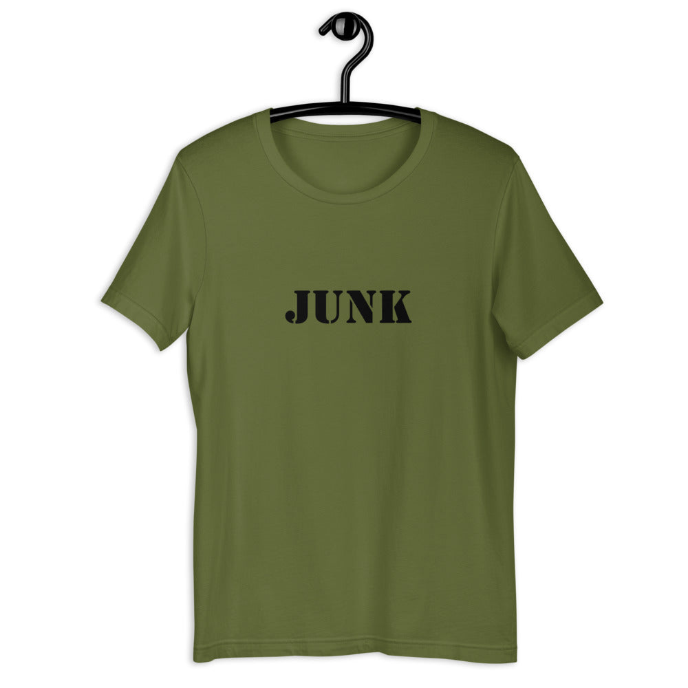 JUNK - Short-Sleeve Unisex T-Shirt - Unminced Words