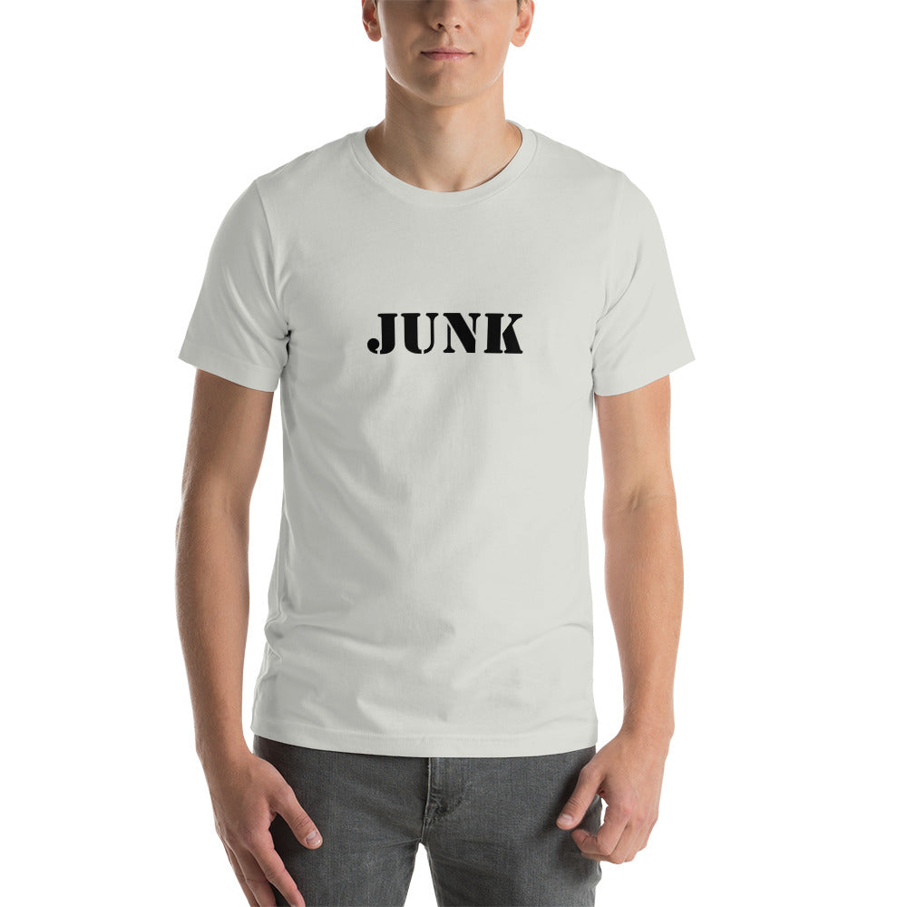 JUNK - Short-Sleeve Unisex T-Shirt - Unminced Words