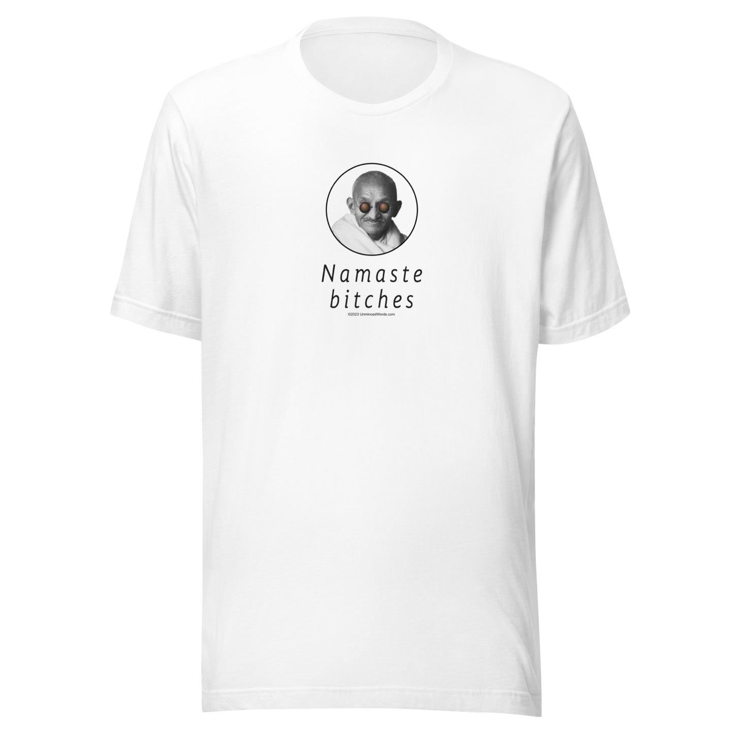 Namaste Gandhi - Unisex t-shirt