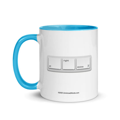 Alt Right Delete - Mug - Unminced Words